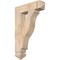 Ekena Millwork Funston Arts & Crafts Smooth Bracket, Douglas Fir, 3 1/2"W x 16"D x 24"H BKT04X16X24FST03SDF - alternate 1